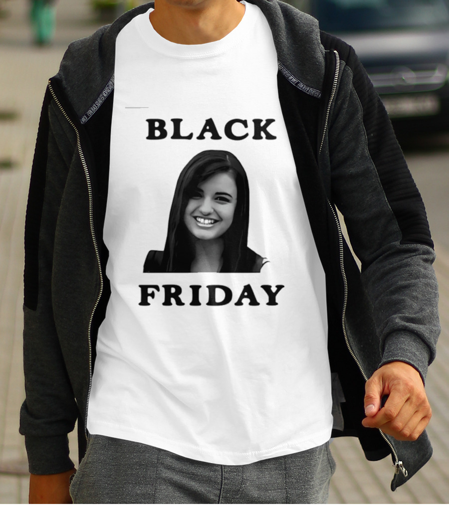 Rebecca Black Friday Meme Face Combo T-Shirt