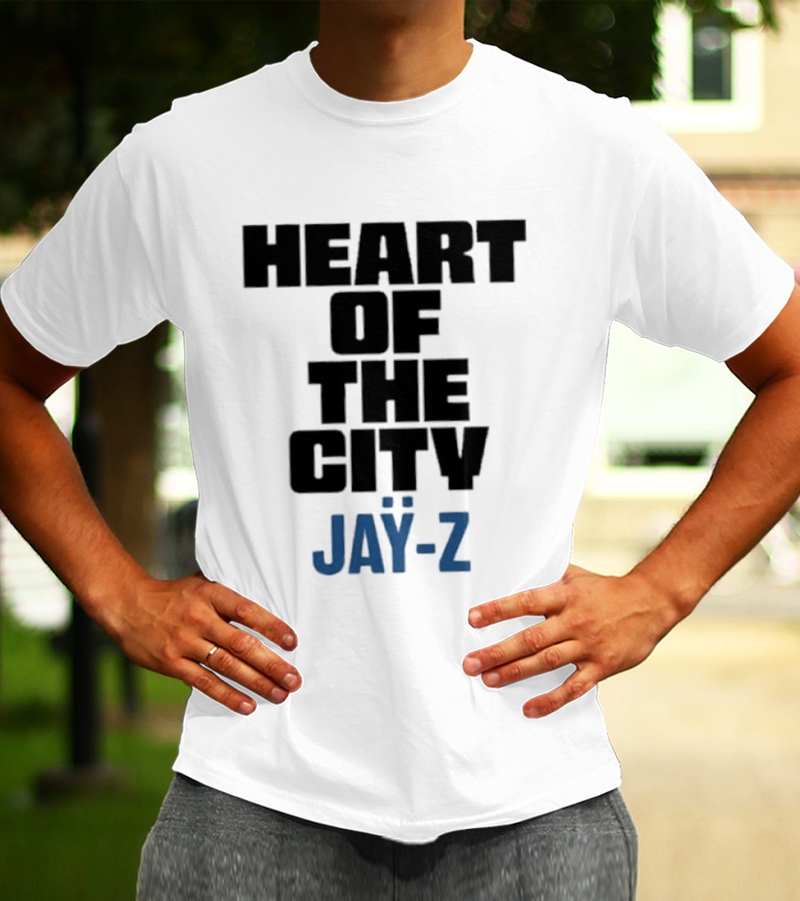Heart Of The City Jay Z Hip Hop Rap Music T-Shirt