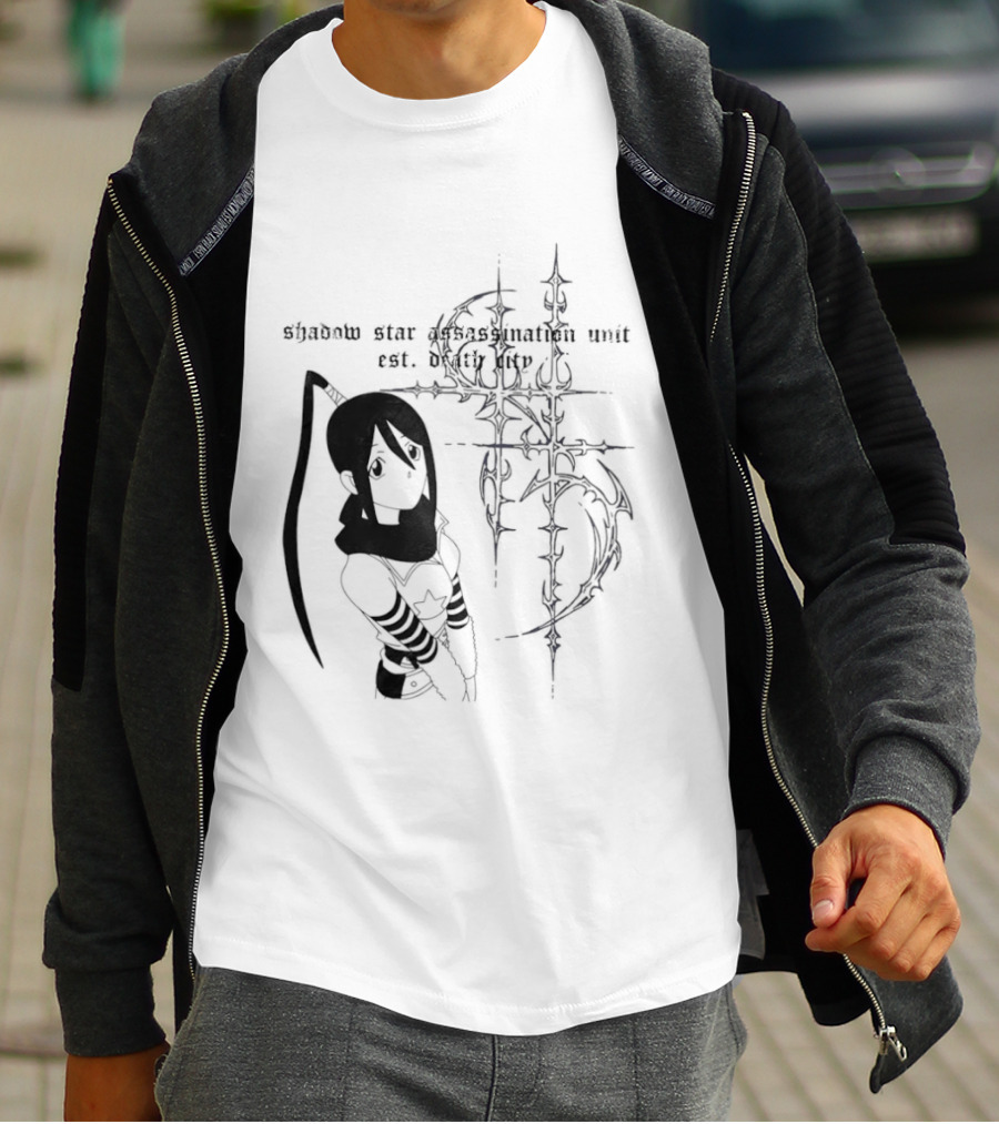 Shadow Star Assassination Unit Est Death City Anime T-Shirt