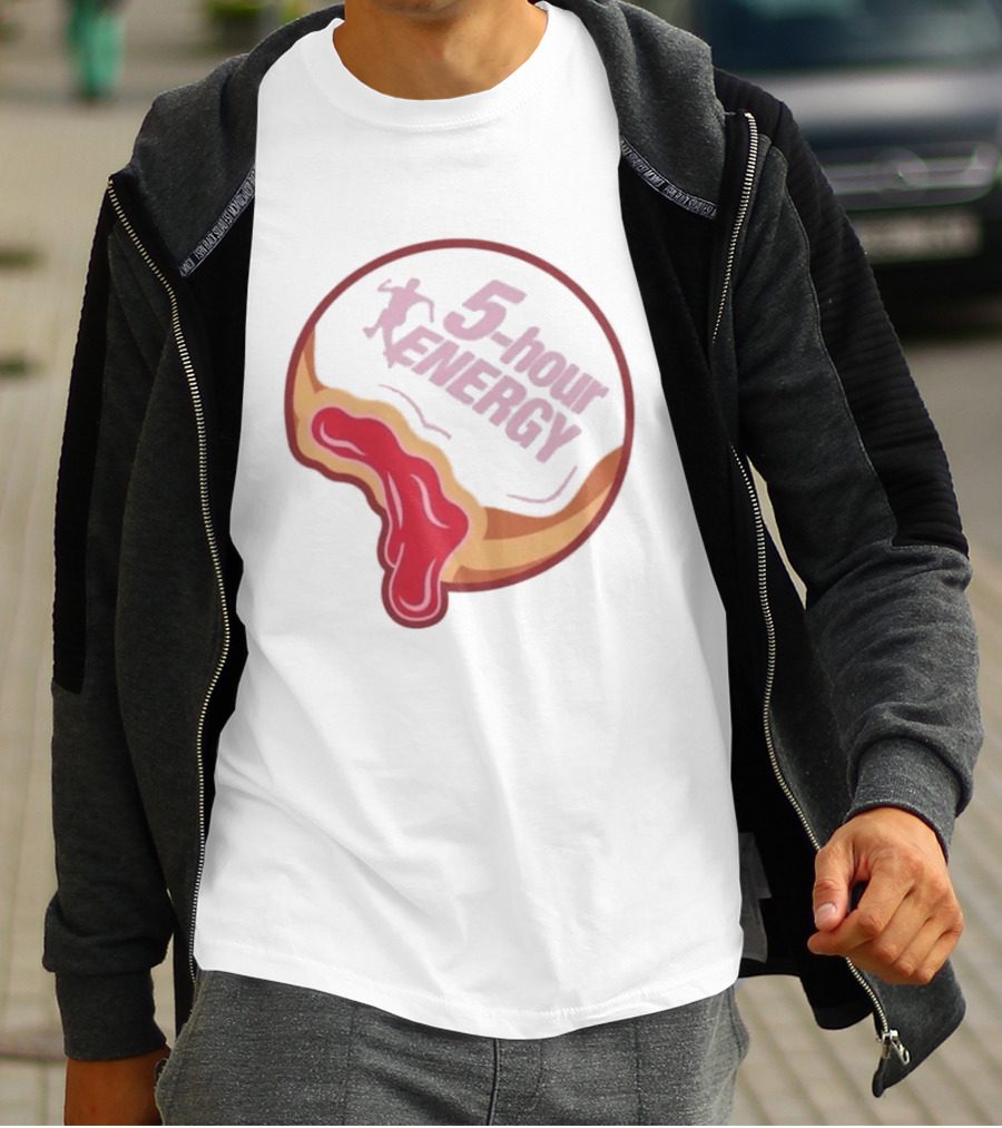 5 Hour Energy Jelly Donut T-Shirt