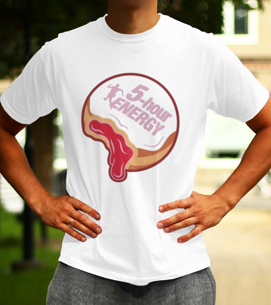 5 Hour Energy Jelly Donut T-Shirt