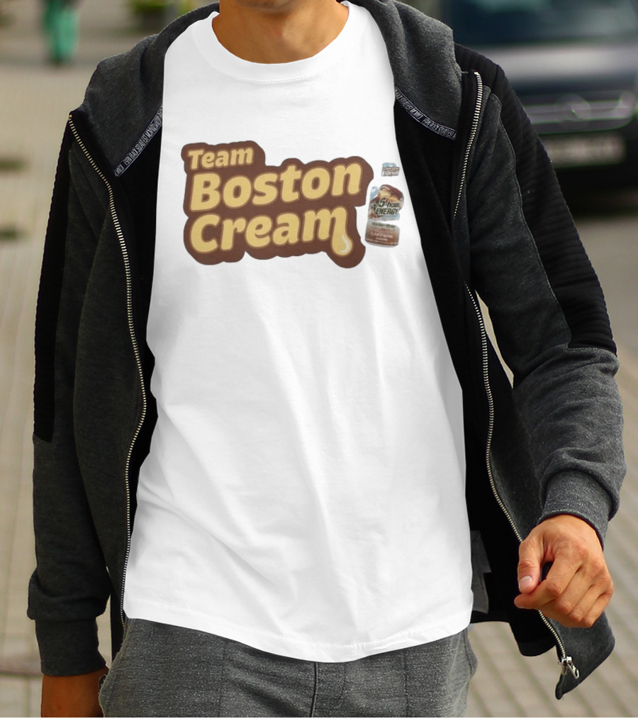 Team Boston Cream 5 Hour Energy Donut Caffeine T-Shirt