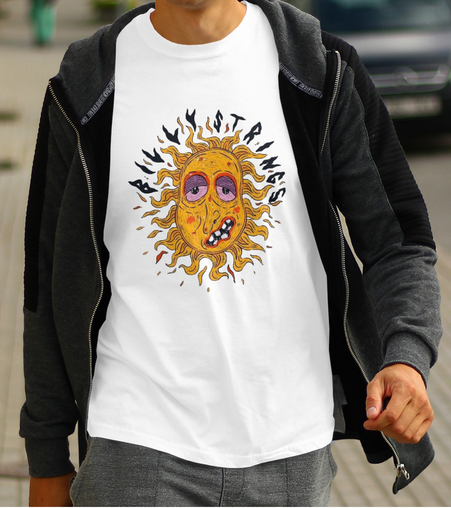 Billy Strings Sun Face Psychedelic Sunburst T-Shirt