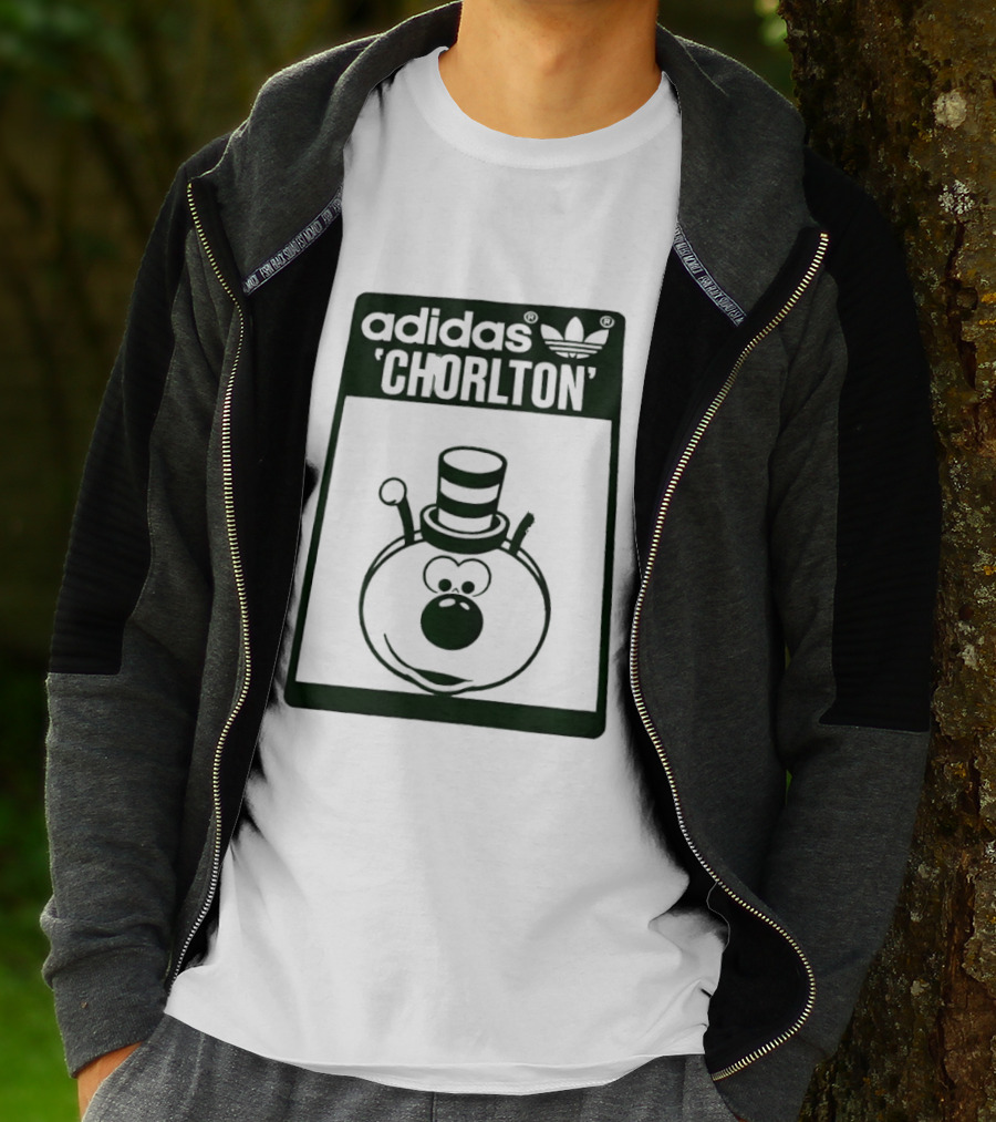 Adidas Chorlton Cartoon Character With Trefoil Top Hat T-Shirt