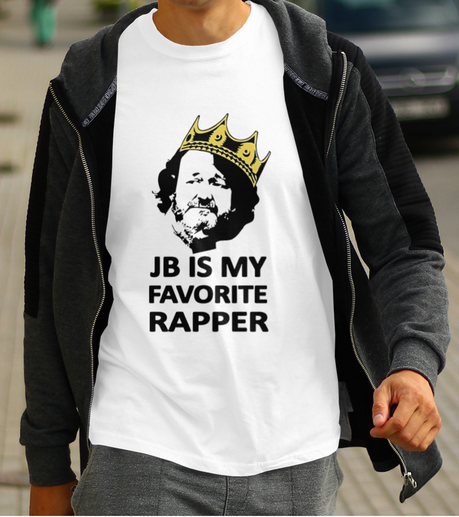 JB Is My Favorite Rapper King Crown Music T-Shirt