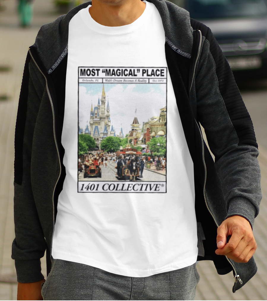 Most Magical Place Orlando Walt's Dream Becomes A Reality Oct 1971 1401 Collective T-Shirt
