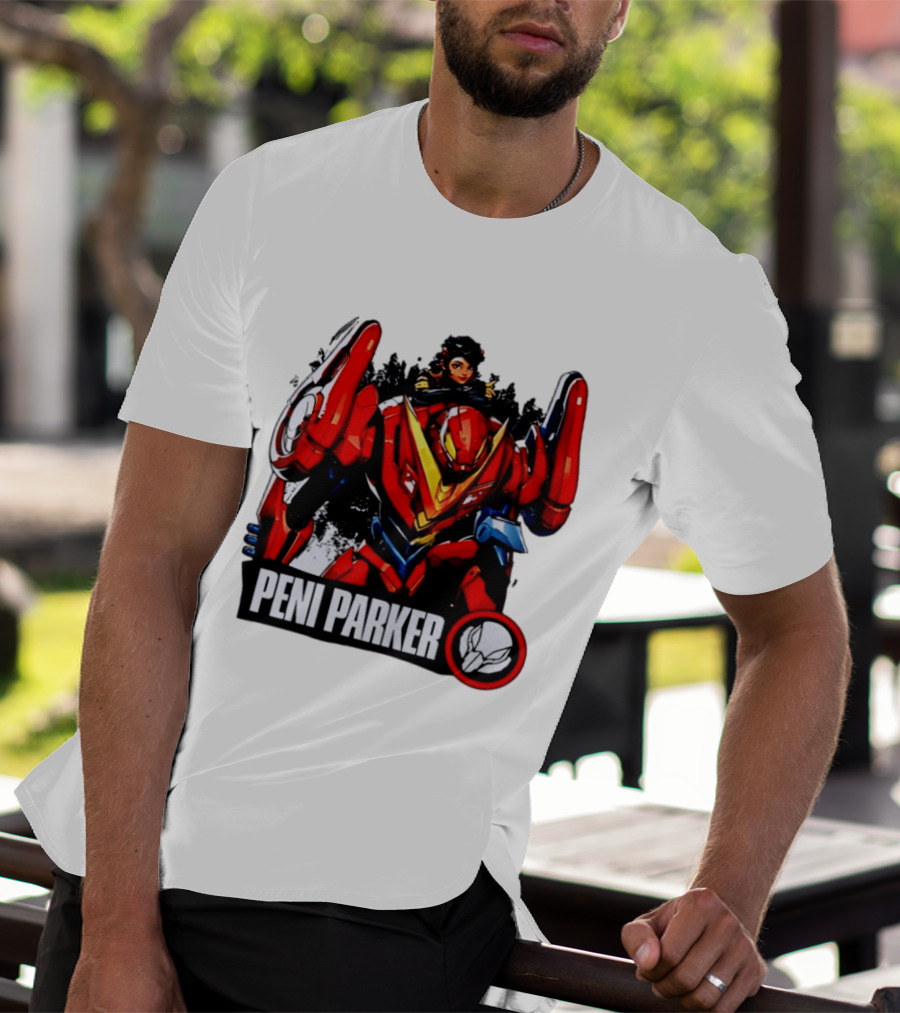 Peni Parker SP//dr Mech Anime Robot T-Shirt