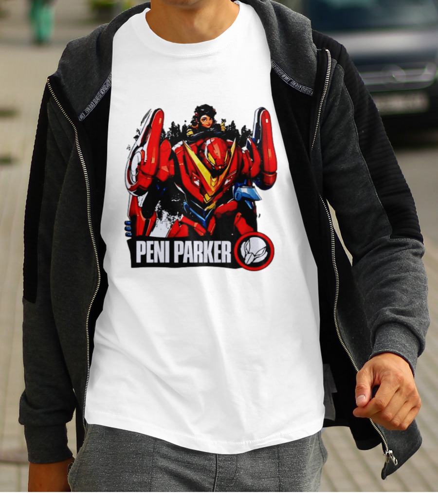 Peni Parker SP//dr Mech Anime Robot T-Shirt
