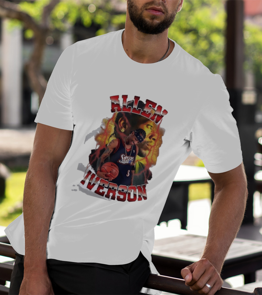 Allen Iverson Philadelphia 76ers Basketball Legend T-Shirt