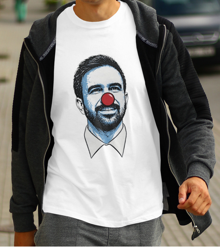Zohran Mamdani Clown Red Nose New York State Assembly T-Shirt
