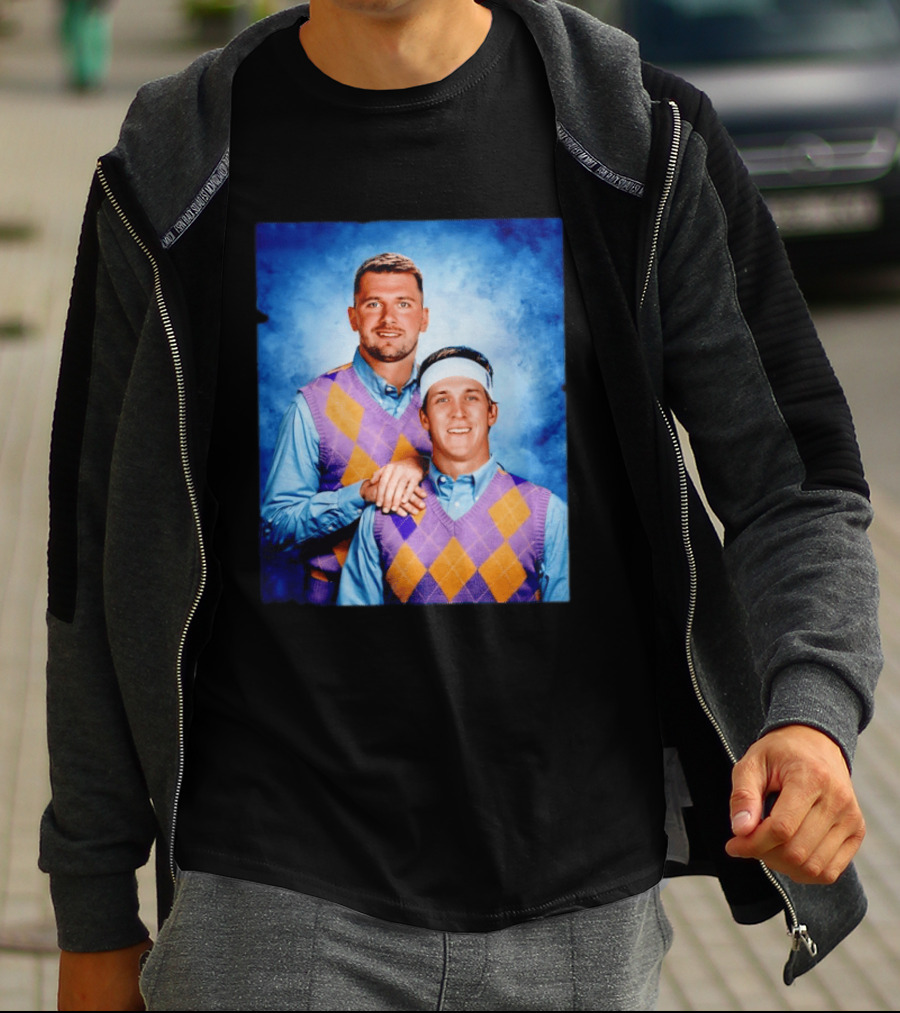 Austin Reaves Luka Doncic Step Brothers T-Shirt