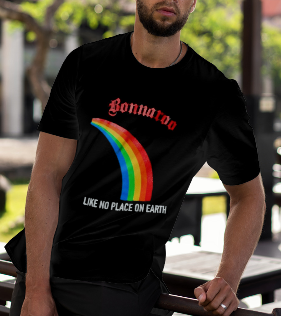 Bonnaroo Rainbow Like No Place On Earth Music Festival T-Shirt