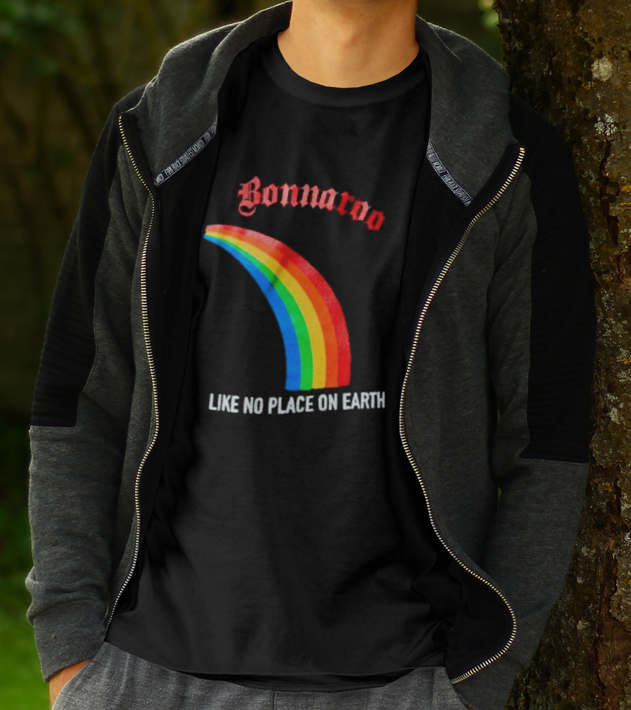 Bonnaroo Rainbow Like No Place On Earth Music Festival T-Shirt