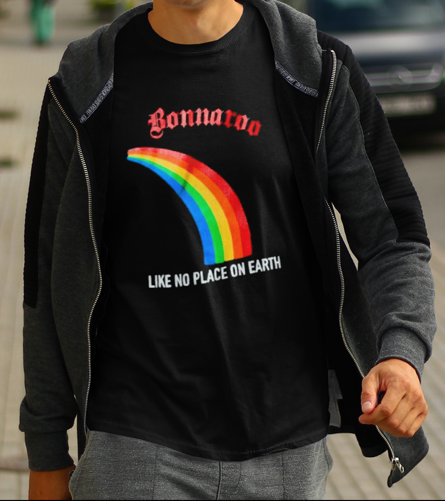 Bonnaroo Rainbow Like No Place On Earth Music Festival T-Shirt