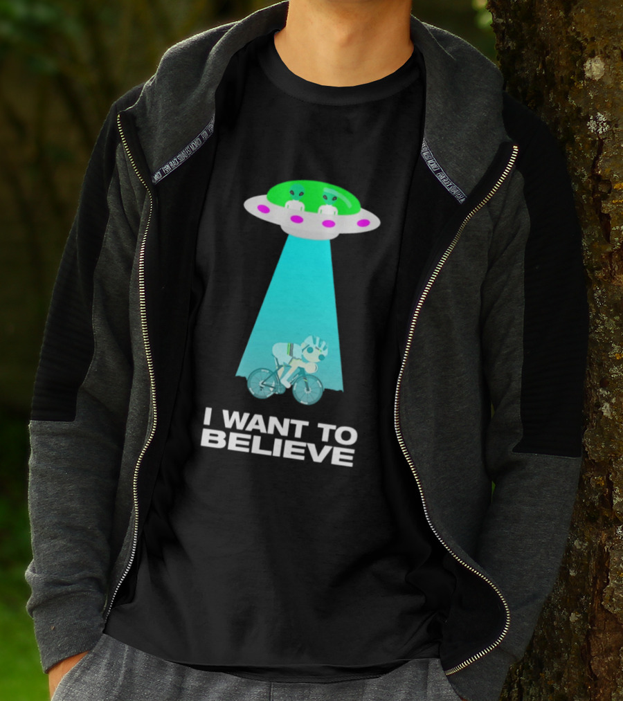 Colnago Cyclist UFO I Want To Believe Cycling T-Shirt