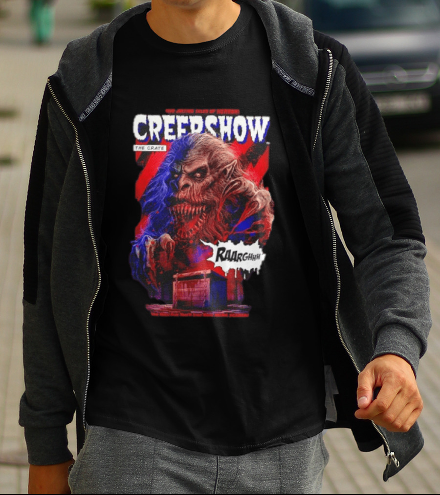 Creepshow The Crate Horror Demon RAARGHH Tales T-Shirt