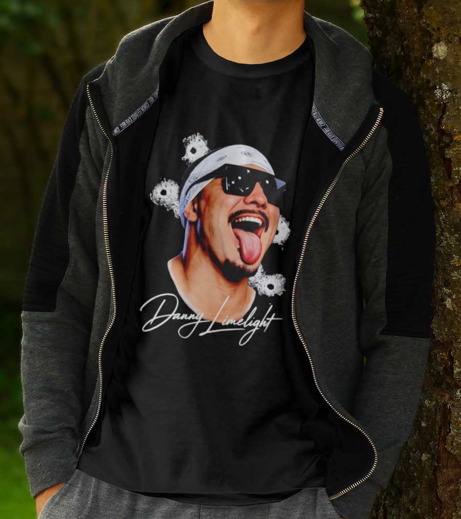 Danny Limelight Wrestling AEW Bandana And Sunglasses T-Shirt