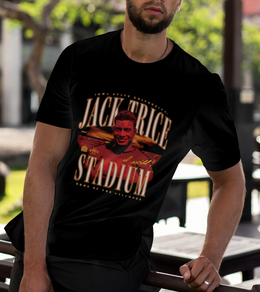Jack Trice Iowa State Stadium El Will Cyclones T-Shirt