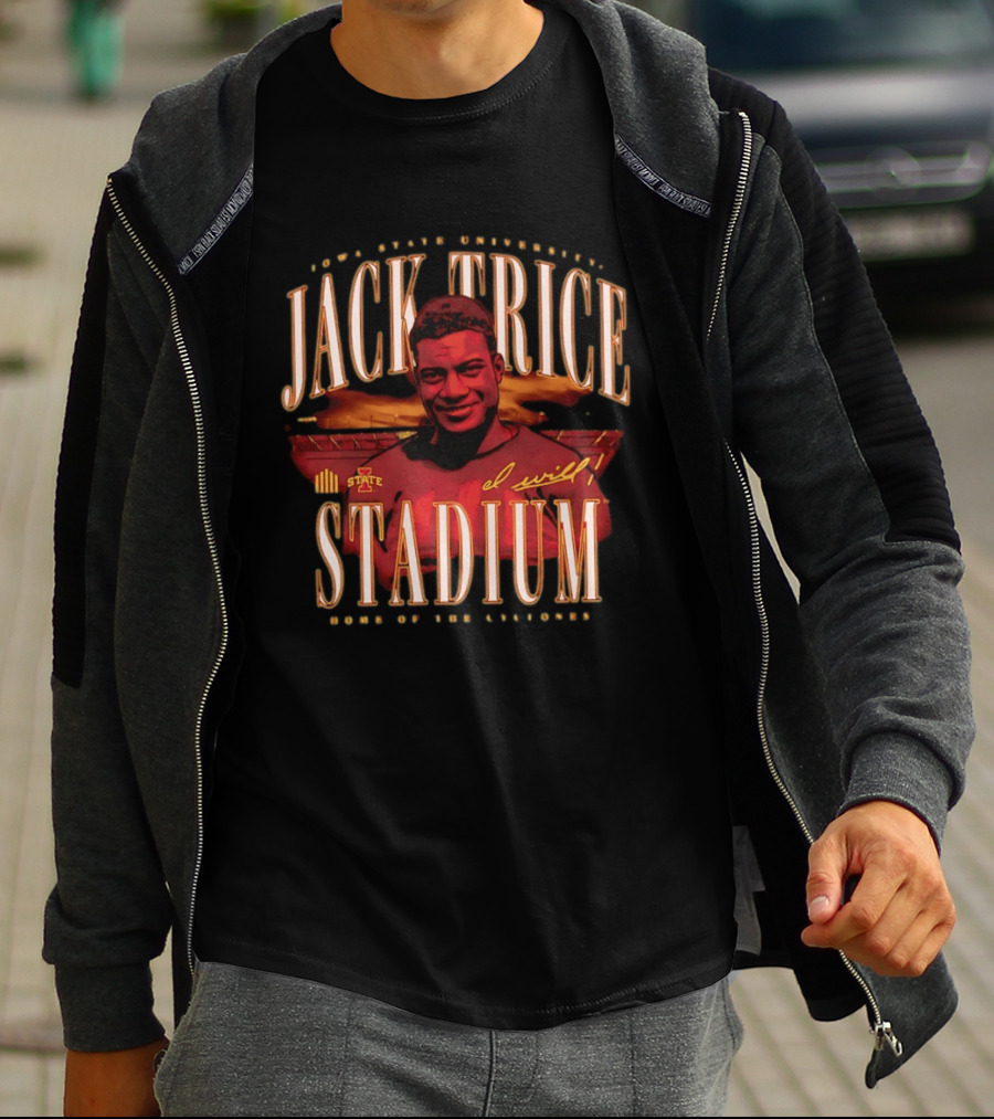 Jack Trice Iowa State Stadium El Will Cyclones T-Shirt