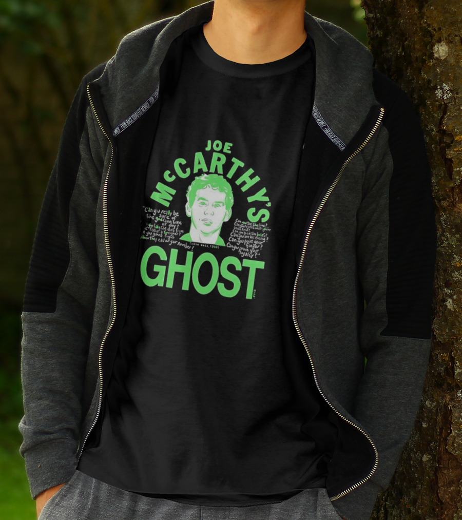 Joe McCarthy's Ghost Mike Watt 1980 Minutemen Punk Rock T-Shirt