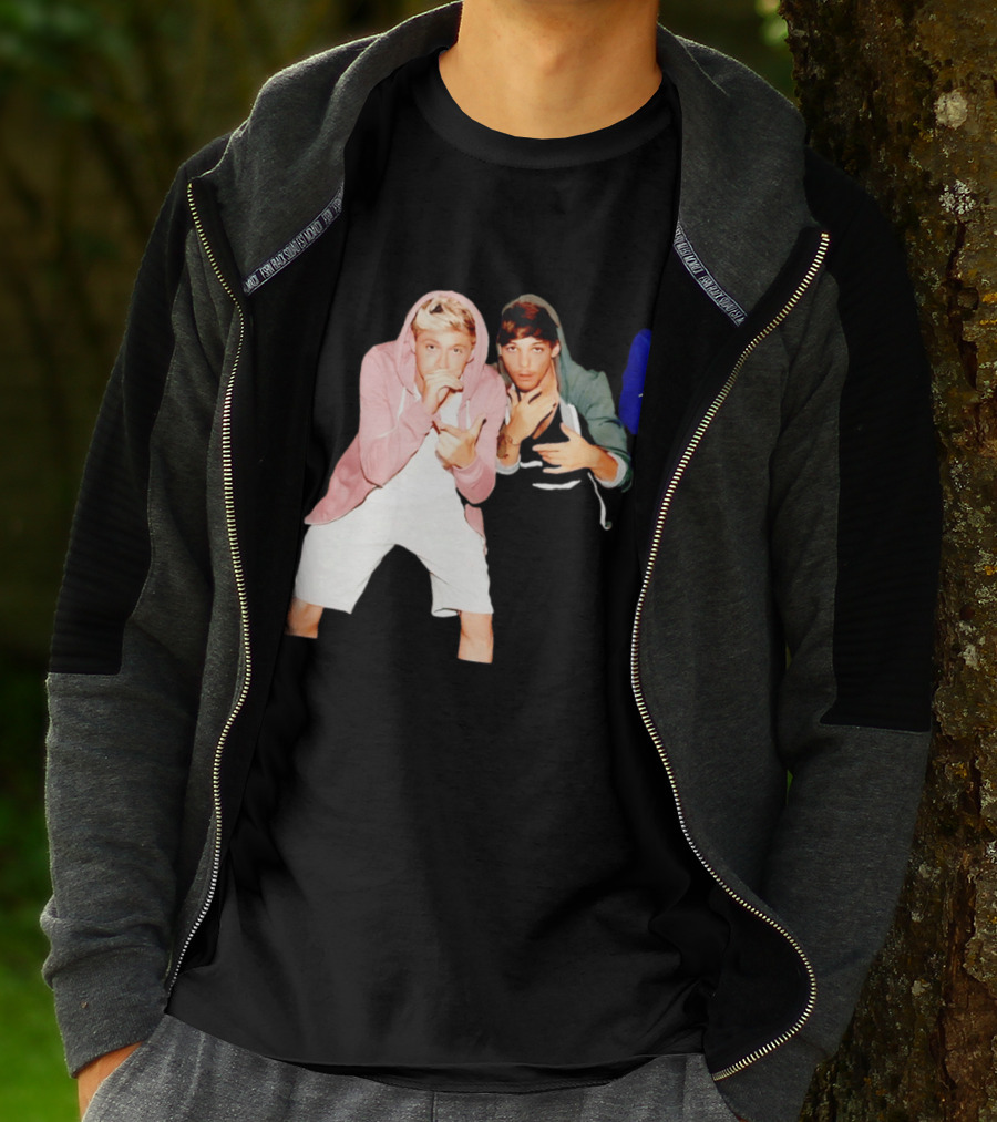 Niall Horan Louis Tomlinson One Direction Pose T-Shirt