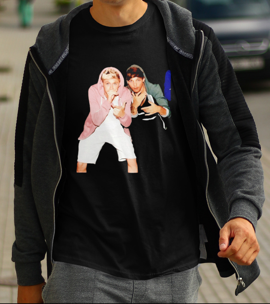 Niall Horan Louis Tomlinson One Direction Pose T-Shirt