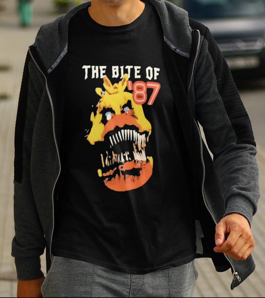 The Bite Of '87 Nightmare Chica Five Nights At Freddy's T-Shirt