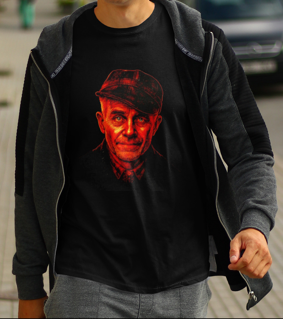 Old Man Artistic Vintage Cap T-Shirt