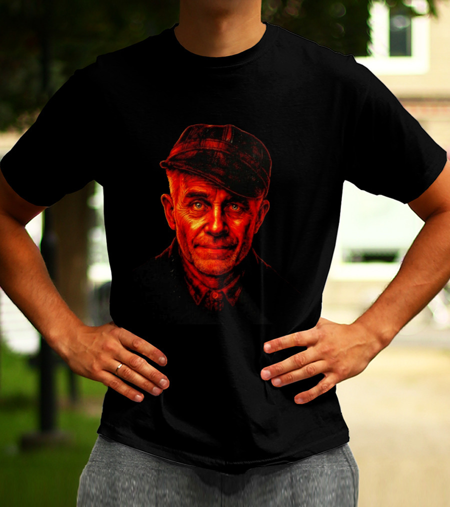 Old Man Artistic Vintage Cap T-Shirt
