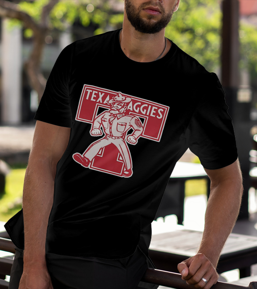 Texas Aggies Reveille Station Old Sarge AMT T-Shirt