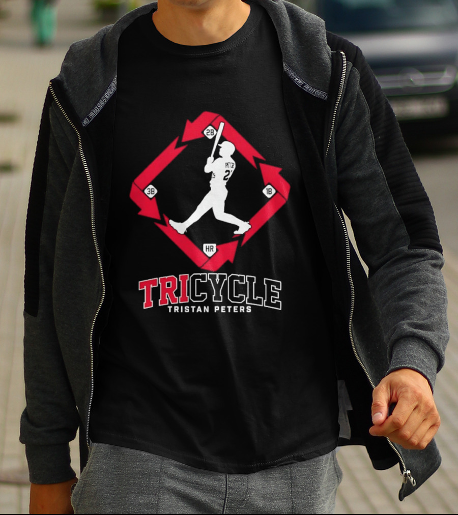 Tristan Peters TriCycle Chicago White Sox Baseball T-Shirt