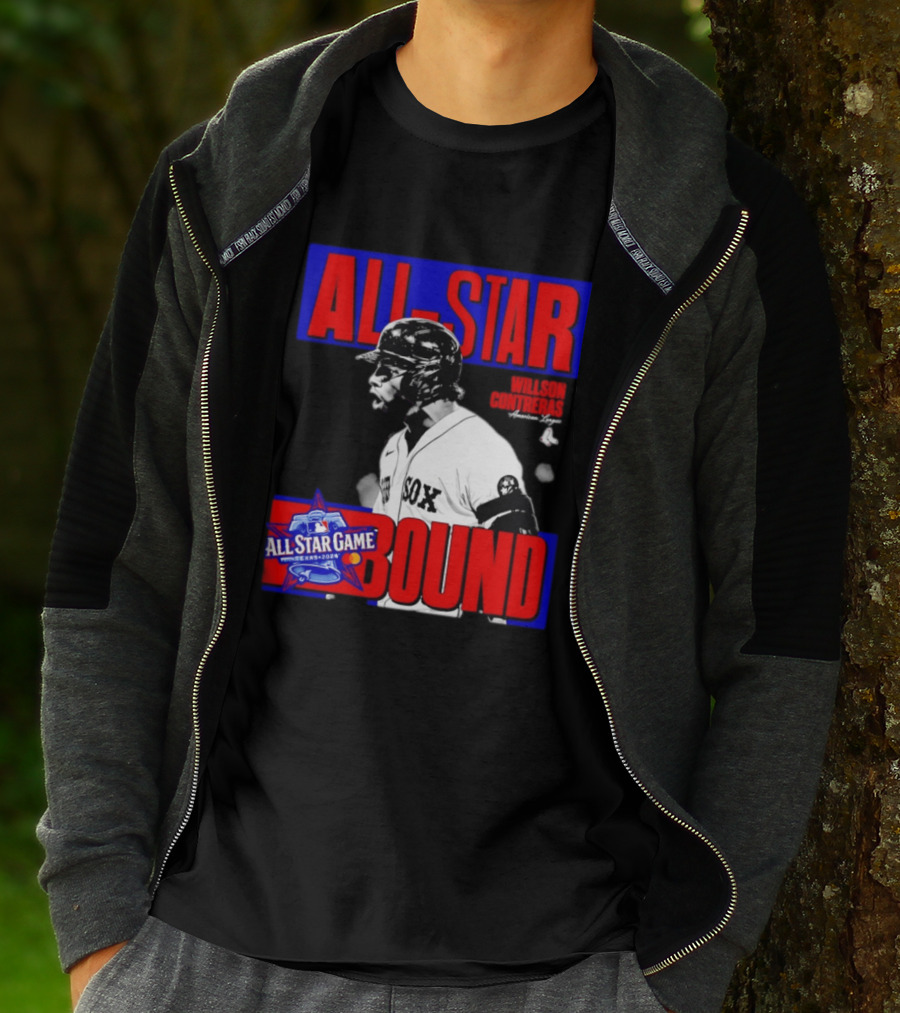All Star Bound 2024 Willson Contreras Texas American League T-Shirt