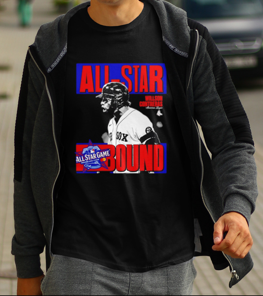 All Star Bound 2024 Willson Contreras Texas American League T-Shirt