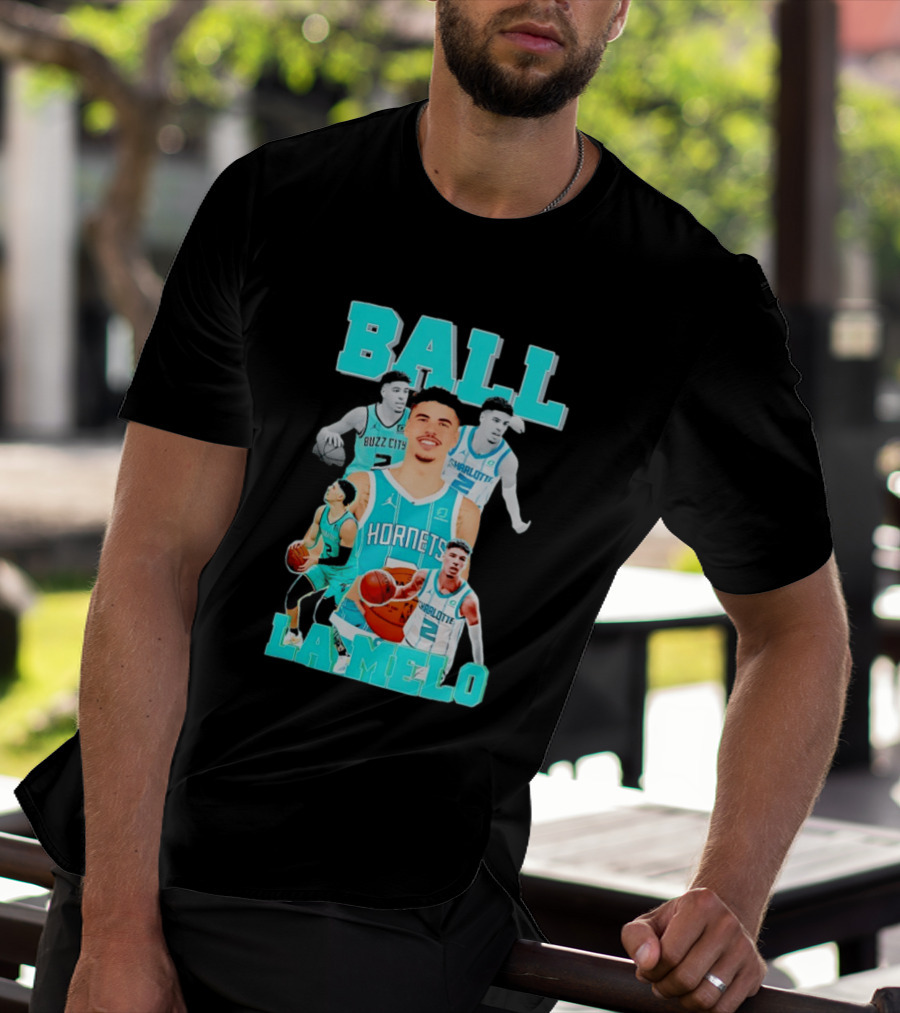 LaMelo Ball Hornets Buzz City Charlotte NBA T-Shirt