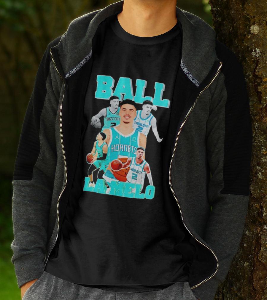 LaMelo Ball Hornets Buzz City Charlotte NBA T-Shirt