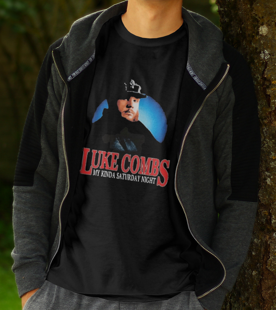 Luke Combs My Kinda Saturday Night Tour UK EU Pop Up London Dublin Edinburgh T-Shirt