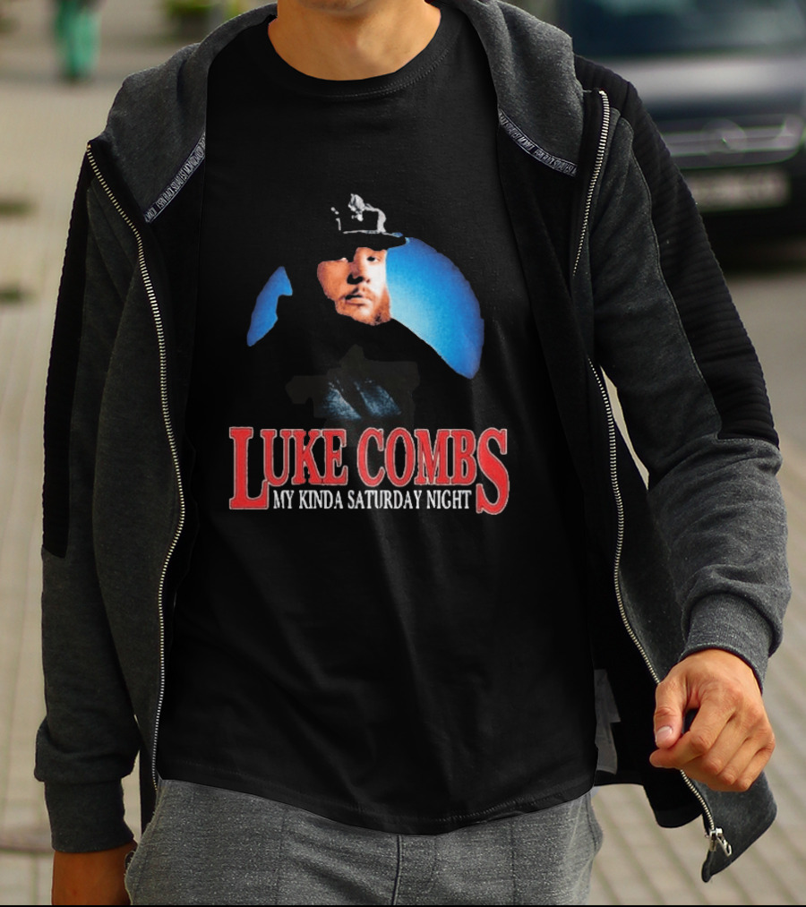 Luke Combs My Kinda Saturday Night Tour UK EU Pop Up London Dublin Edinburgh T-Shirt