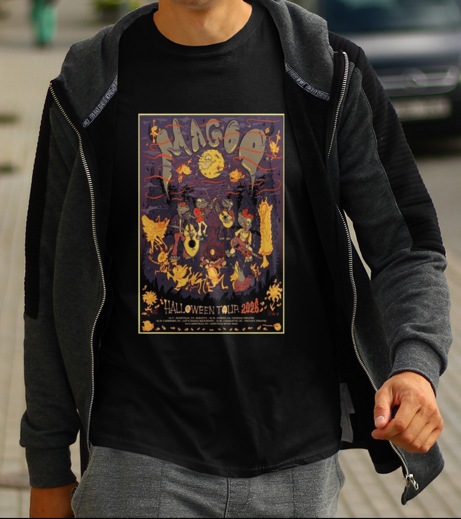 Magoo Halloween Tour 2026 Concert Dates And Locations T-Shirt