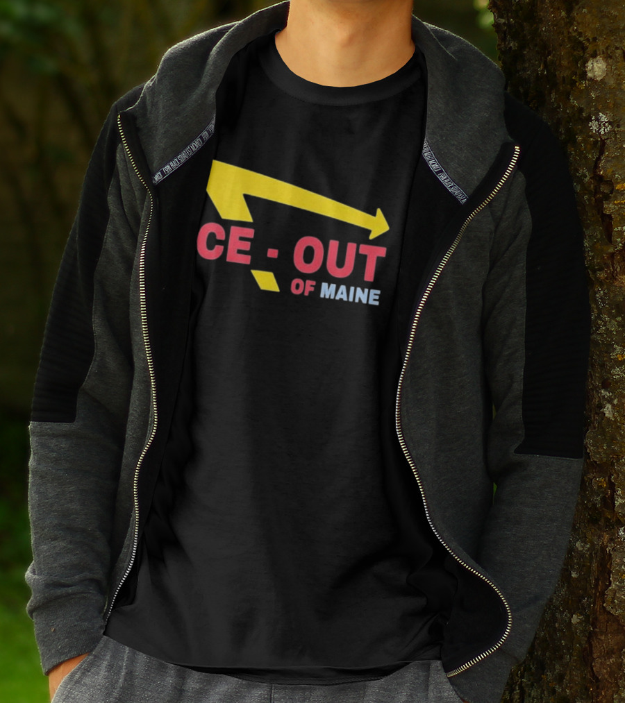 Ice Out Of Maine 2026 Arrow T-Shirt