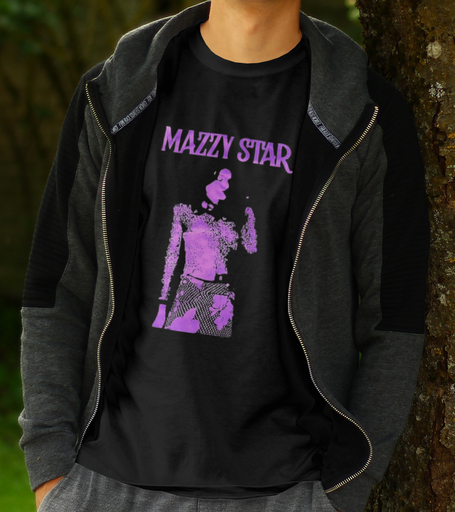 Mazzy Star Hope Sandoval Purple Aesthetic Alternative Rock T-Shirt