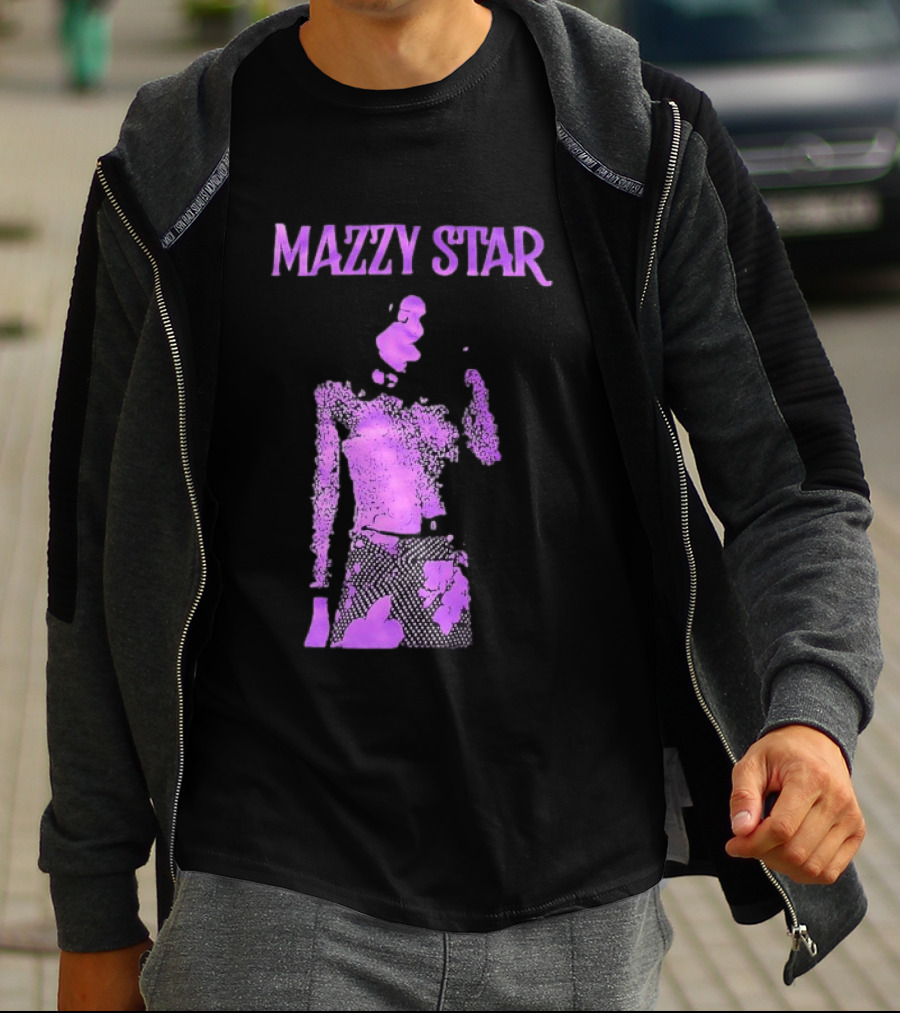Mazzy Star Hope Sandoval Purple Aesthetic Alternative Rock T-Shirt