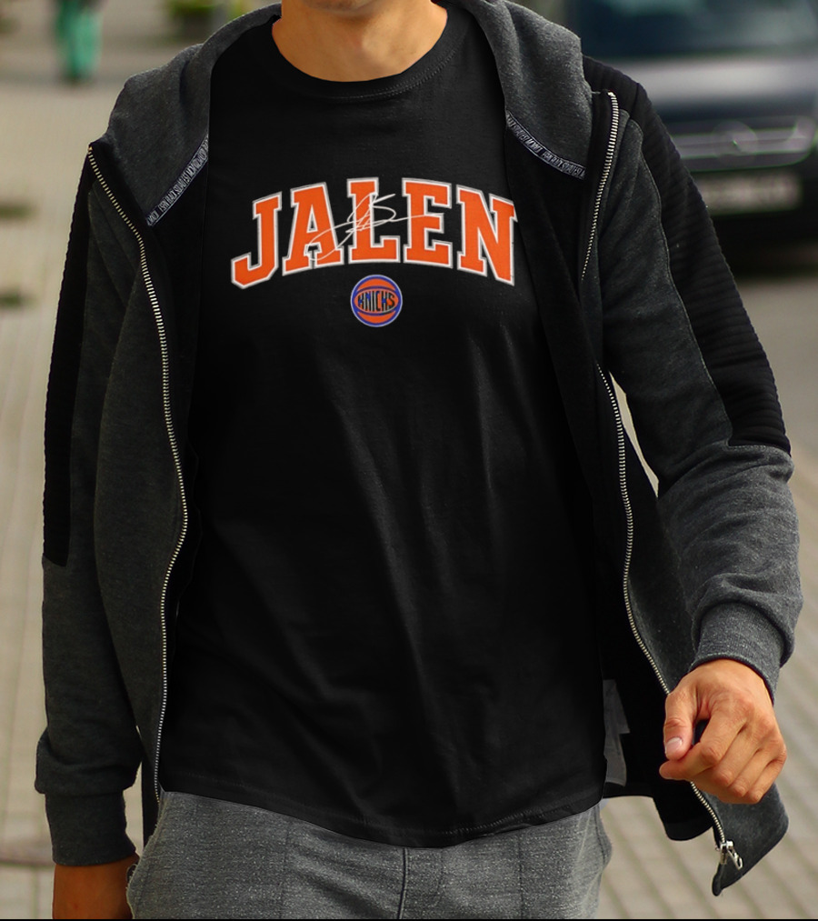 Jalen Brunson New York Knicks NBA Team Knicks Basketball T-Shirt