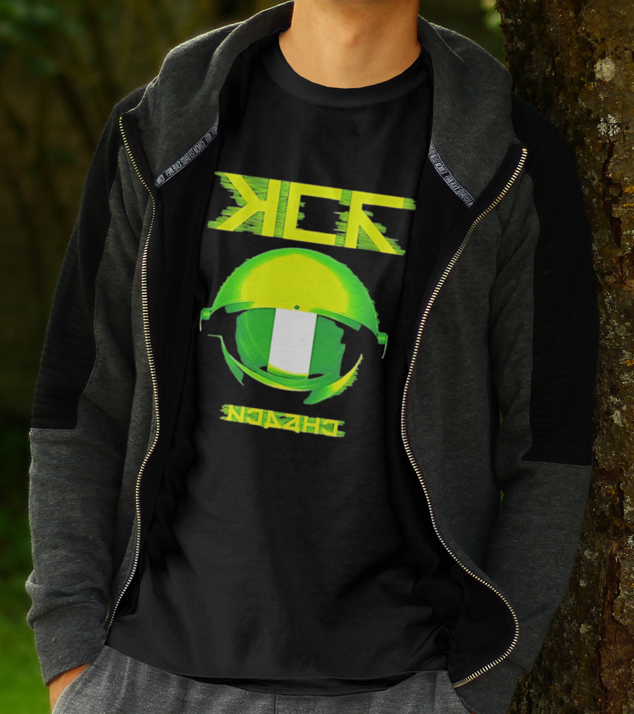 Nigeria Kick Astronaut Helmet Space Nigerian Flag T-Shirt