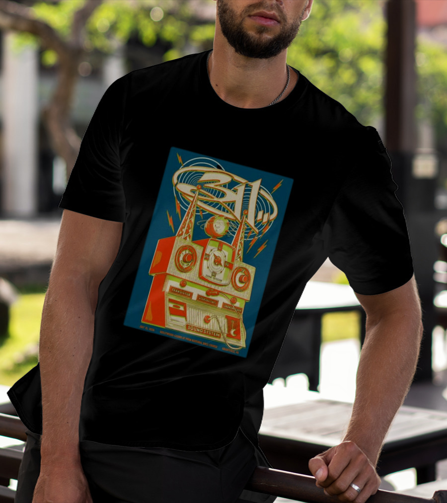 311 Grantville PA July 25 2026 Hollywood Casino Sound System T-Shirt