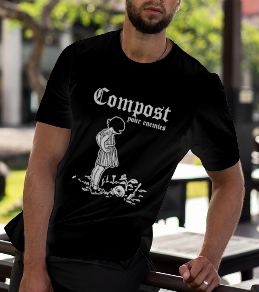 Compost Your Enemies Vintage Style Child T-Shirt