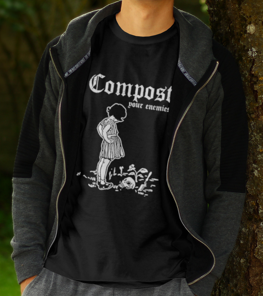 Compost Your Enemies Vintage Style Child T-Shirt