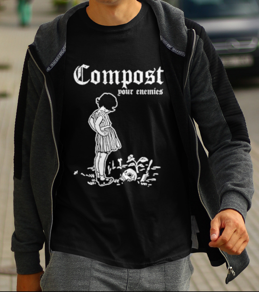 Compost Your Enemies Vintage Style Child T-Shirt