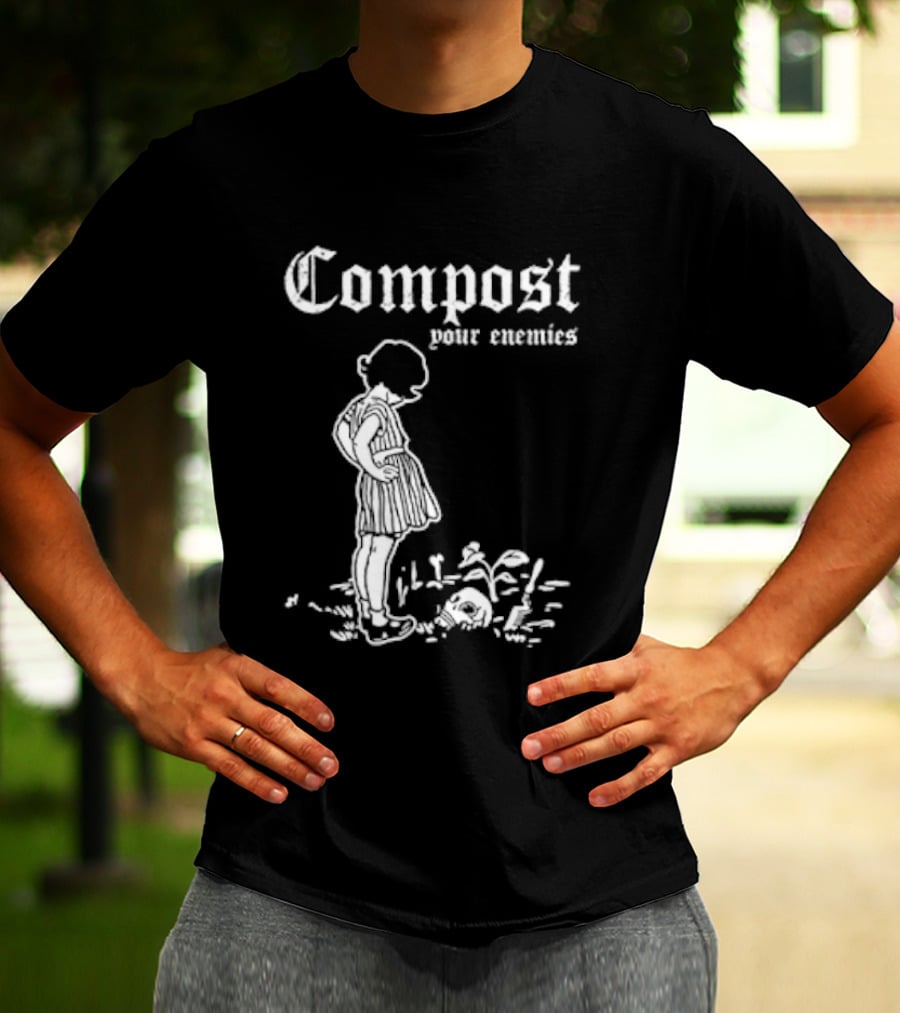 Compost Your Enemies Vintage Style Child T-Shirt