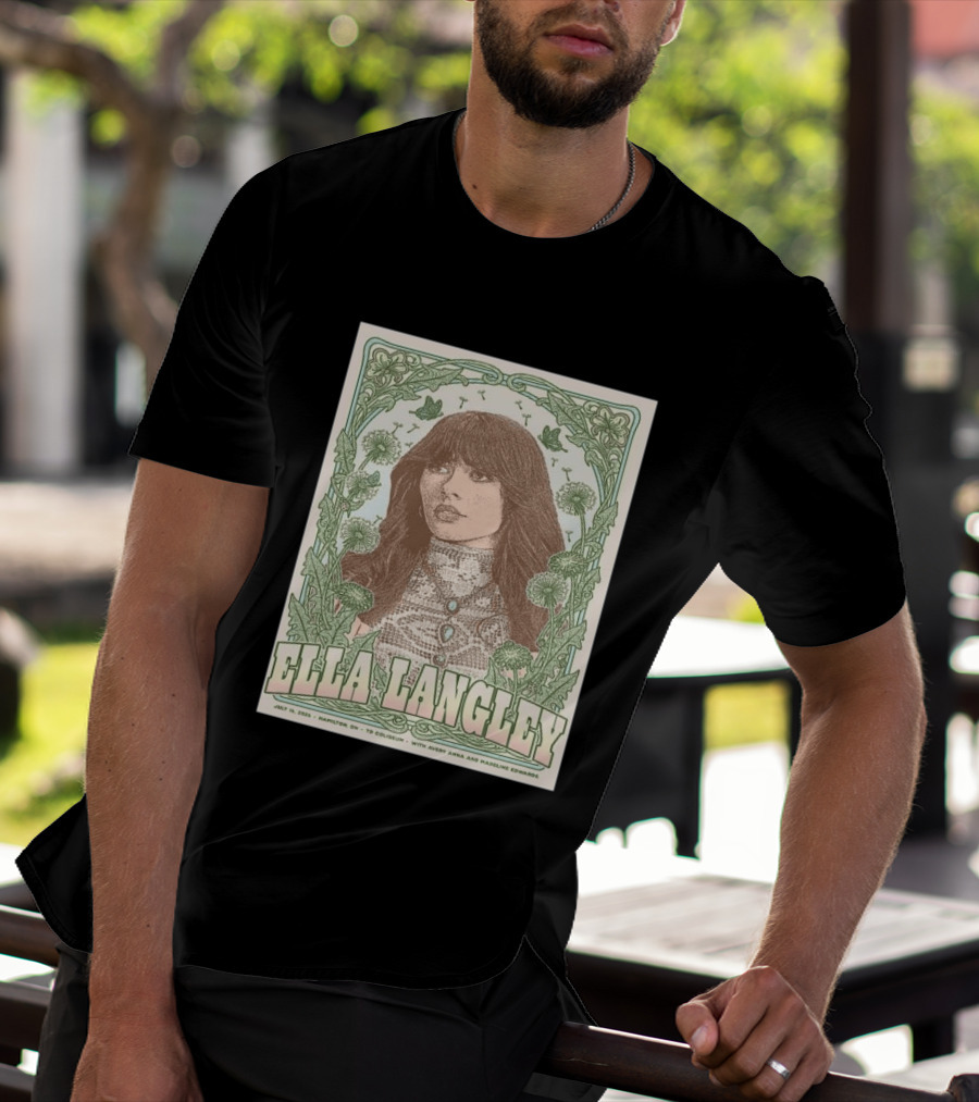 Ella Langley July 16 2026 Hamilton TD Coliseum With Avery Anna Madeline Edwards T-Shirt