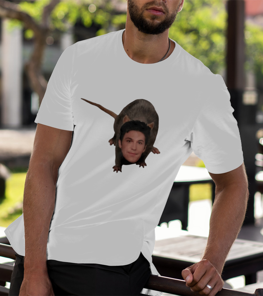 Ben Affleck Rat Meme Face Mashup T-Shirt